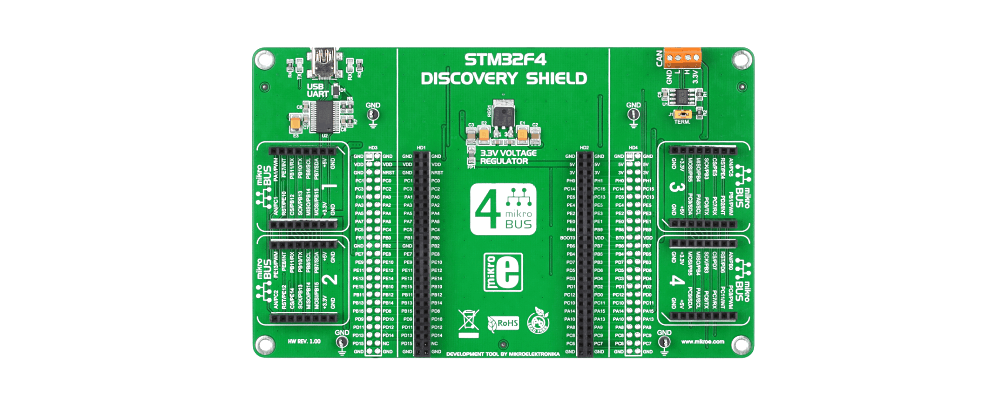 STM32F4 Discovery Shield